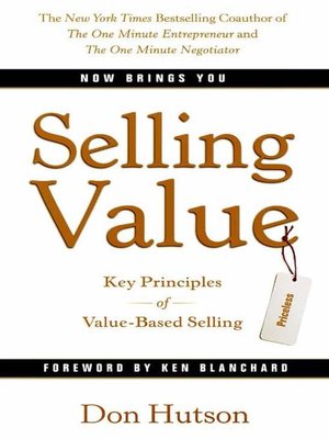 cover image of Selling Value